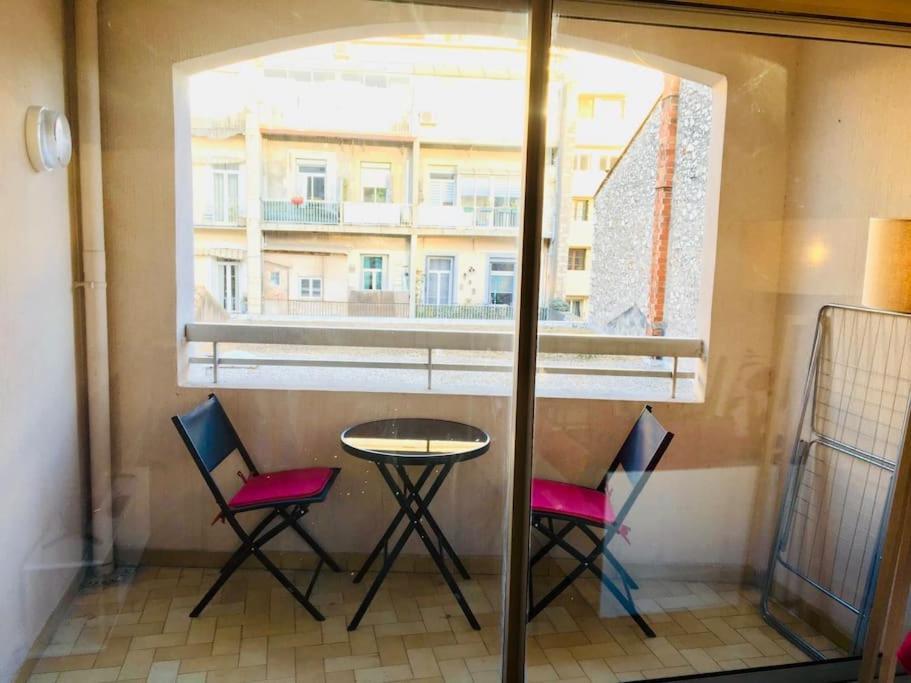 "Axel 8" Studio proche gare avec balcon Appartamento Sète Esterno foto